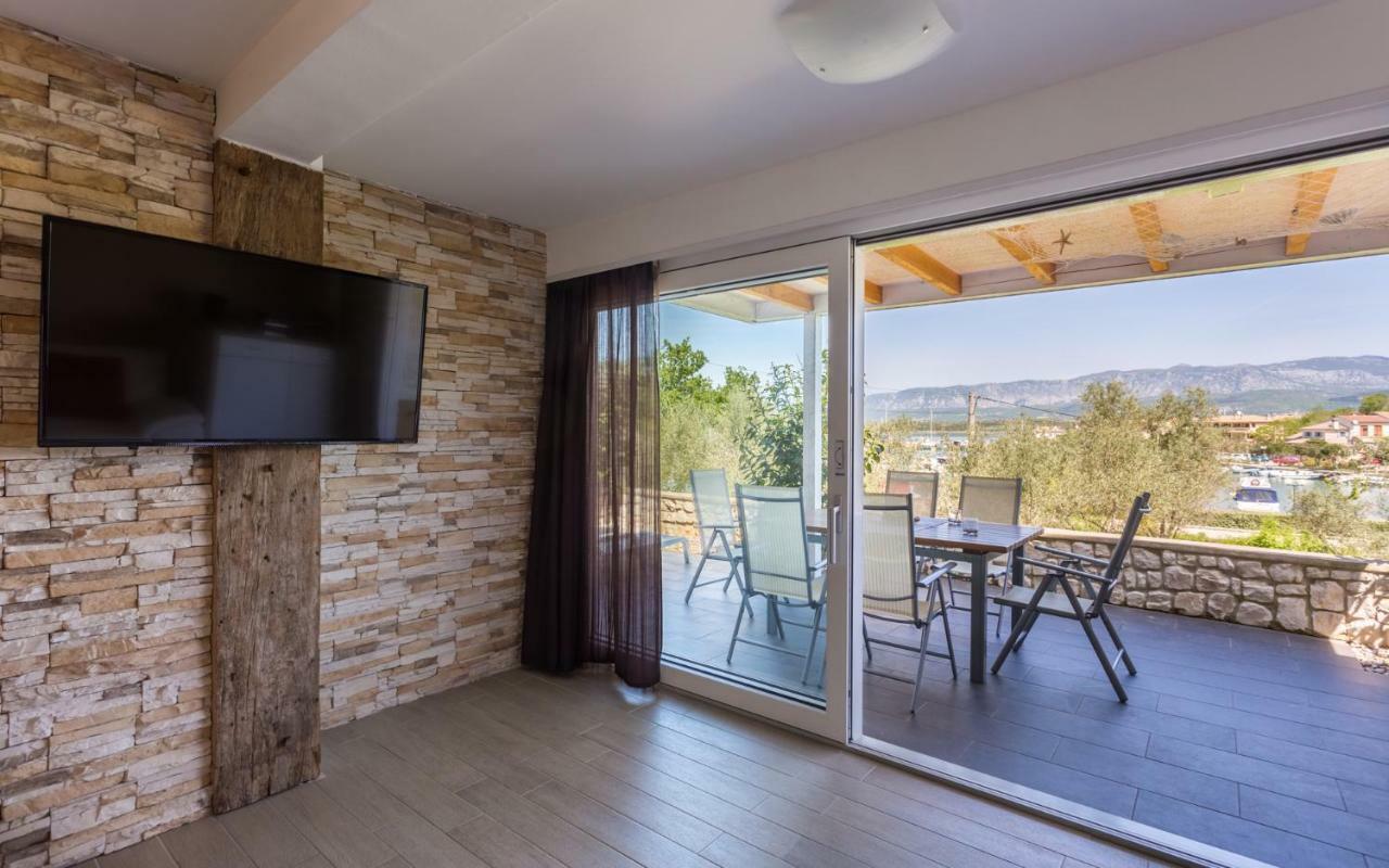 Apartment Trava Klimno Luaran gambar